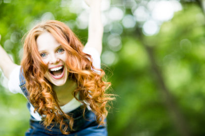 woman in spring - 