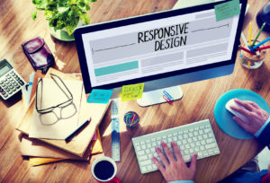 Man Working on a Responsive Web Design - 