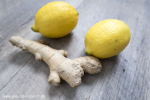 Zitrone und Ingwer - 