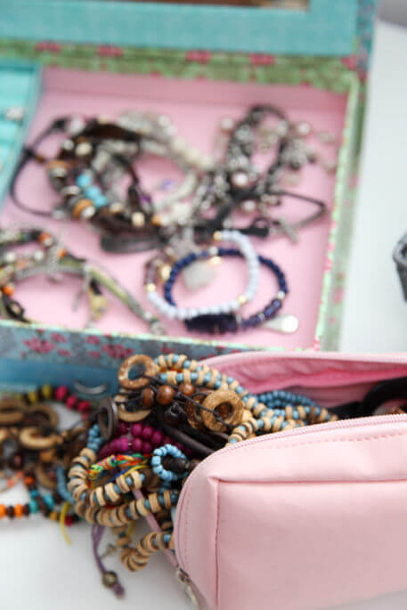 Minimalismus & Ausmisten: Schmuck und Accessoires - 