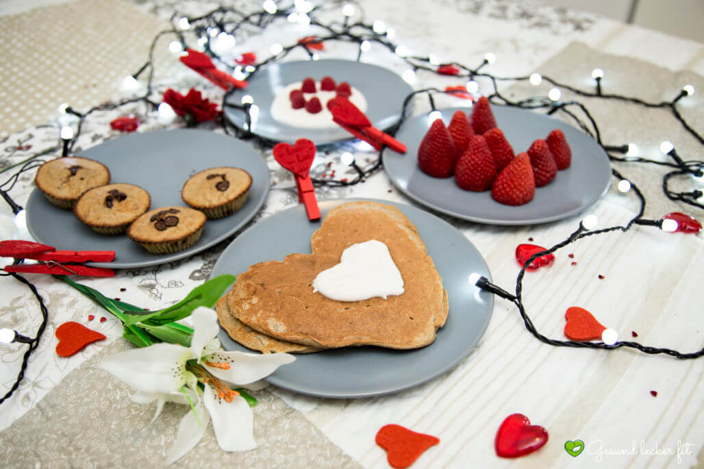 Süße Ideen zum Valentinstag - glutenfrei Paleo vegan 