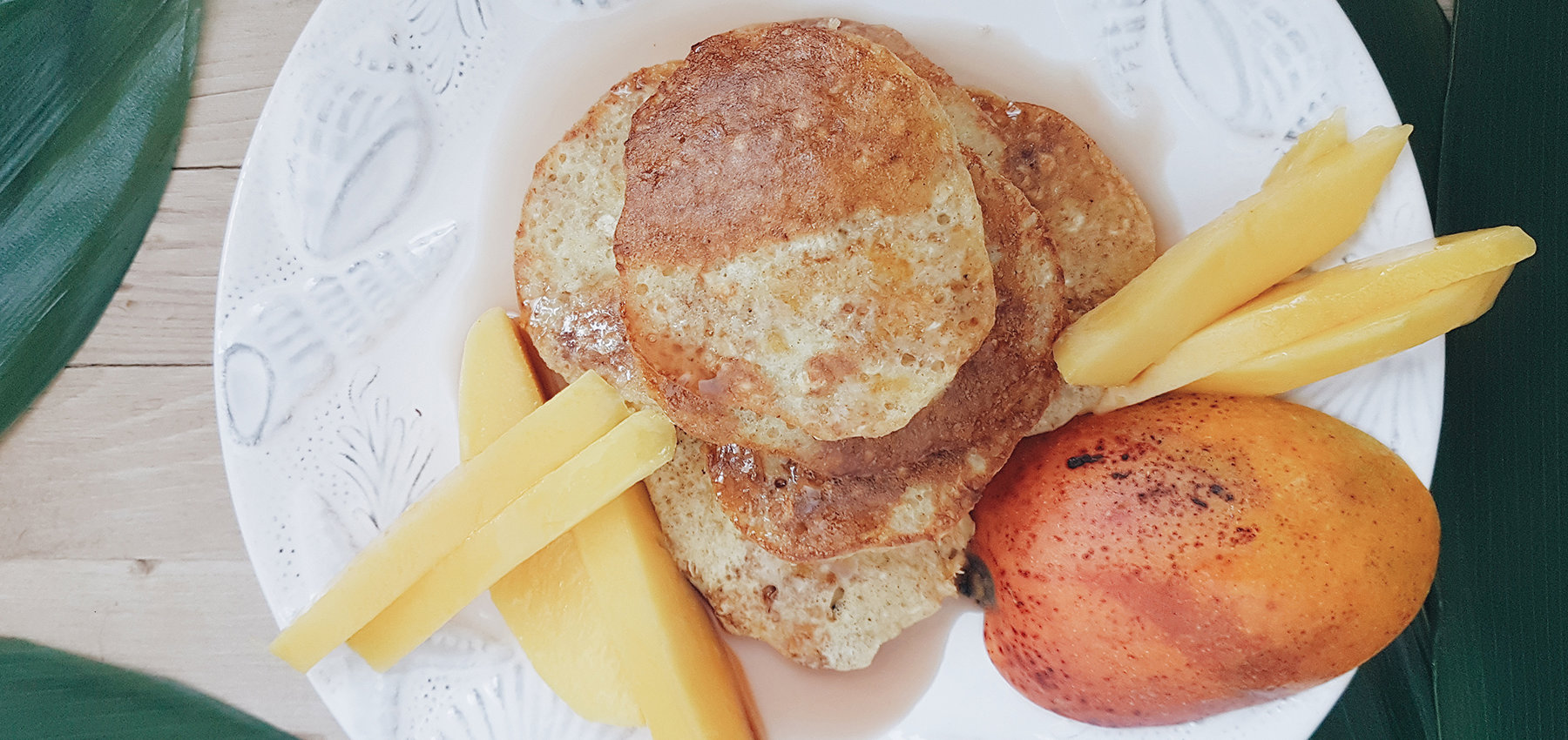 Pancakes mit Haferflocken -