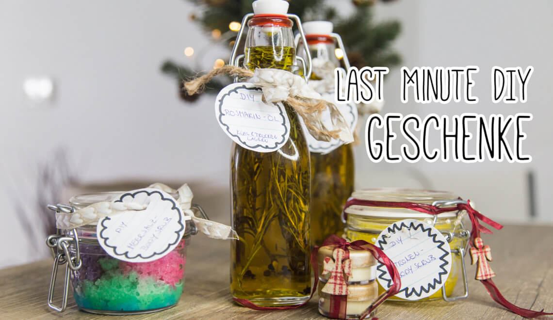 Last Minute DIY Weihnachtsgeschenke - 