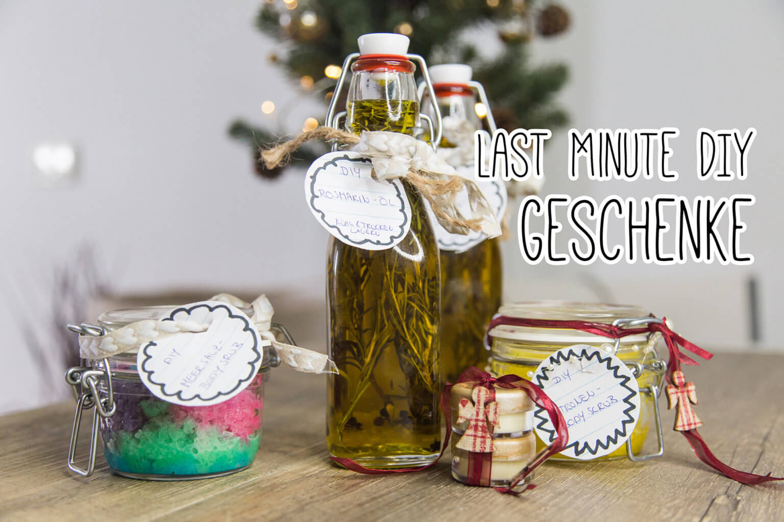 Last Minute DIY Weihnachtsgeschenke - 